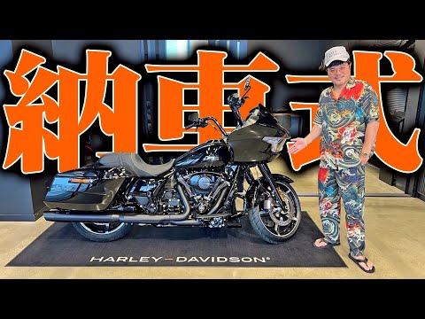 付き合いでハーレー納車しました。