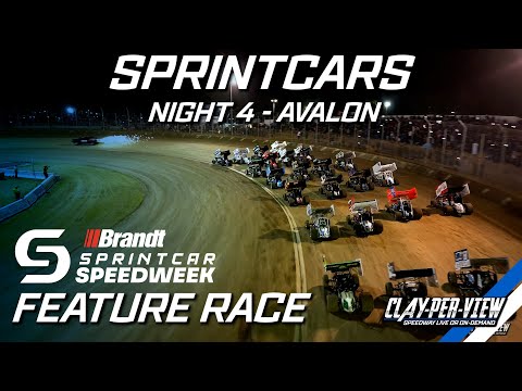 Sprintcars | Brandt Speedweek - Avalon - 30th Dec 2024 | Clay-Per-View - dirt track racing video image