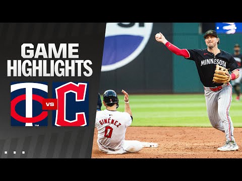 Twins vs. Guardians Game Highlights (5/18/24) | MLB Highlights video clip