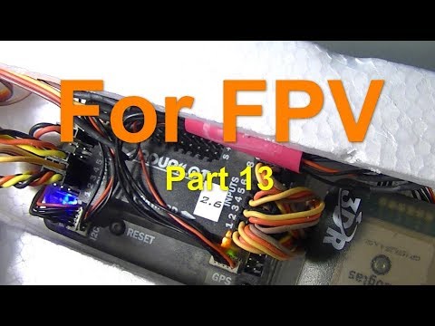 FPV Part 13 - Install UBEC for APM Servos and glue SkyWalker fuselage (Remix) - UCQ5lj3yRWyHvN_sDizJz0sg