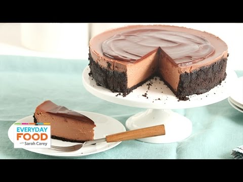 Triple Chocolate Cheesecake  - Everyday Food with Sarah Carey - UCl0kP-Cfe-GGic7Ilnk-u_Q