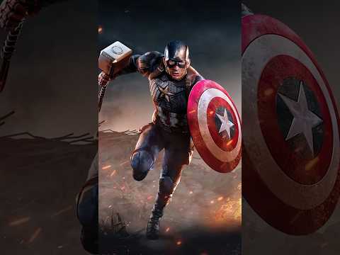 Captain America Thor এর Hammer টা এইভাবে কেনো Catch করে😱 |#marvel #comics