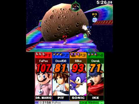 a couple of smash 3DS fights in 2026 (local wireless)