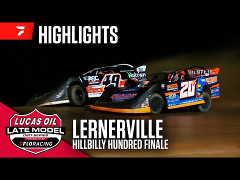 Hillbilly Hundred | Lucas Oil Late Model Dirt Series at Lernerville Speedway 8/30/25 | Highlights - dirt track racing video image