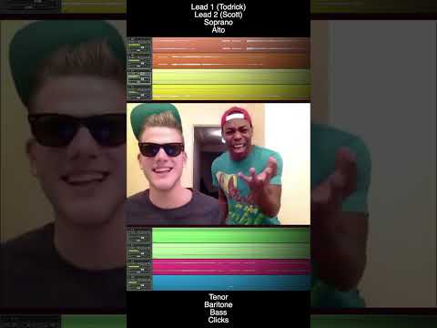 Logan Mac's Chicken Song, as covered by Todrick Hall & Scott Hoying, arranged into 6 part harmony!