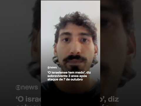 ‘O israelense tem medo’, diz sobrevivente 3 anos após <strong>ataque</strong> de 7 de outubro