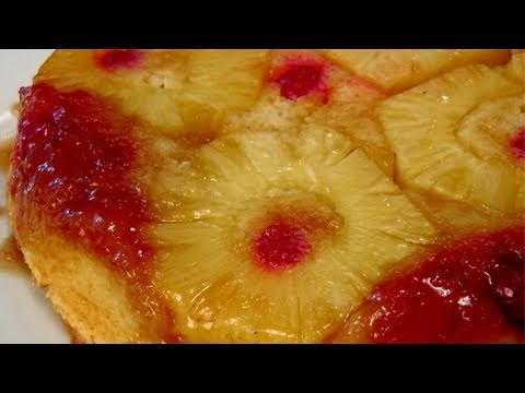 Pineapple Upside Down Cake - Recipe by Laura Vitale - Laura in the Kitchen Episode 141 - UCNbngWUqL2eqRw12yAwcICg