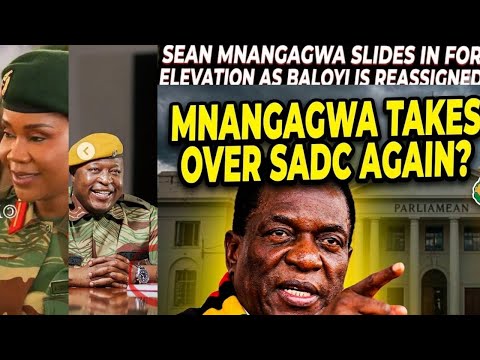 WATCH LIVE: Zimbabwe’s Security Shake-Up! Sean Mnangagwa Rising as Minnie Baloyi Exits. Plus: ED’s S