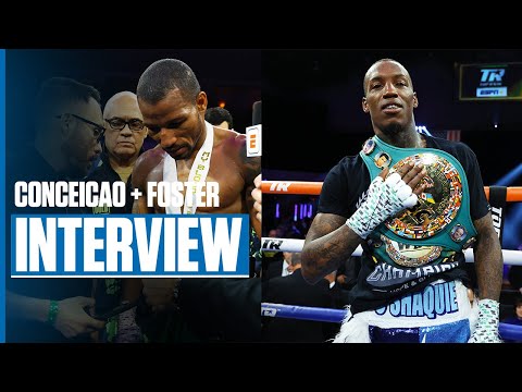 The Immediate Reactions From Robson Conceicao And O’Shaquie Foster | POST FIGHT INTERVIEW