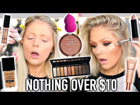 FULL FACE NOTHING OVER $10 | DRUGSTORE MAKEUP TUTORIAL - UCji7wwhcGBhI0MIlxytFp4Q