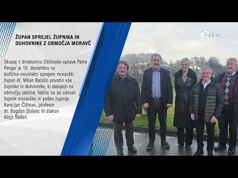 ŽUPAN SPREJEL ŽUPNIKA IN DUHOVNIKE Z OBMOČJA MORAVČ