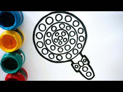 Learn How to Draw Lollipops, Drawing Rainbow Pop it DIY video