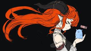 【お絵描き】仕事を寝かせてる間に趣味絵描く　#イラスト