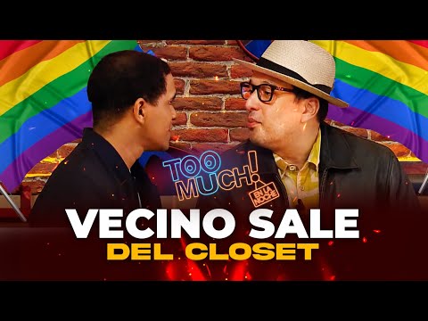 El vecino revela sus preferencias por los hombres😍🏳️‍🌈| Too Much en la Noche | Telemicro