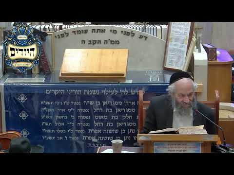 הרב משה כהן | הלכות | יזדים