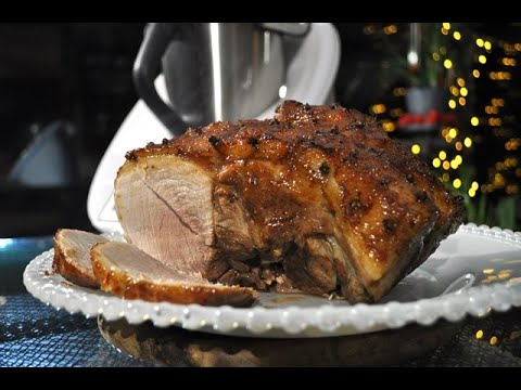 Cómo preparar la cena de Navidad por adelantado Thermomix® - Jamón glaseado - Batchcooking navideño