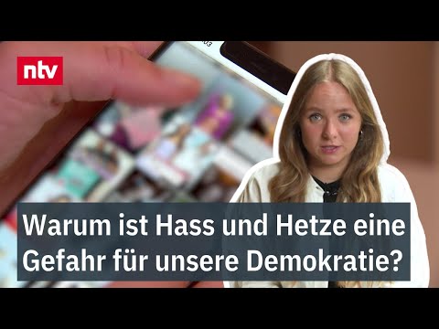 Warum ist Hass und Hetze eine Gefahr für unsere Demokratie? - ntv Faktenzeichen