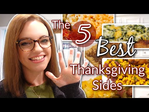 5 EASY Holiday Side Dishes & Hosting Tips and Tricks!!