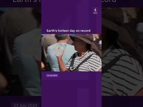 Earth’s hottest day on record