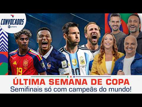 FRANÇA, ESPANHA, INGLATERRA E ARGENTINA! BECHLER, TAYNAH, VSR E ANDRÉ DEBATEM AS SEMIFINAIS DA COPA