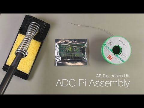 Click to view video Assembly guide for the ADC Pi analogue to digital converter for the Raspberry Pi