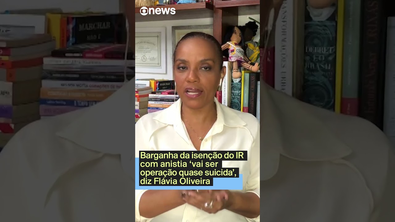 Barganha da isenção do IR com anistia vai ser operação quase suicida diz Flávia Oliveira