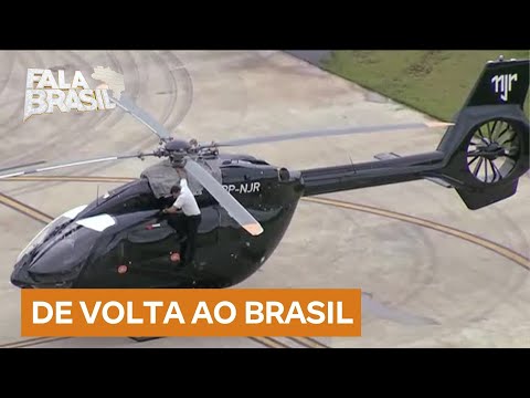 Após 12 anos, Neymar chega ao Brasil e será recebido com festa na Vila Belmiro