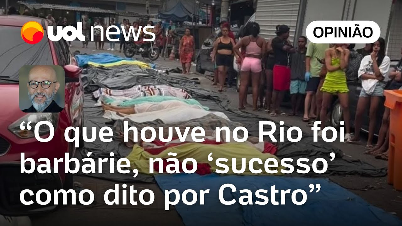 Rio de Janeiro vive barbárie enquanto governador Cláudio Castro celebra sucesso | Josias de Souza  TV Online Rio de Janeiro vive barbárie enquanto governador Cláudio Castro celebra sucesso | Josias de Souza