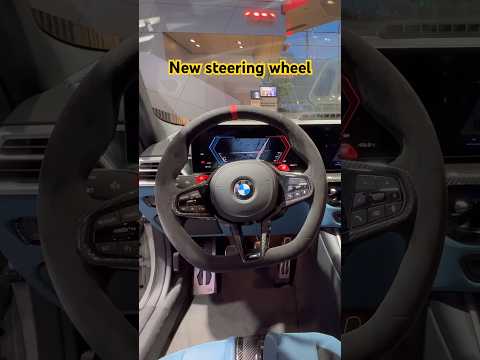 The 2025 BMW M4 Gets a New Steering Wheel