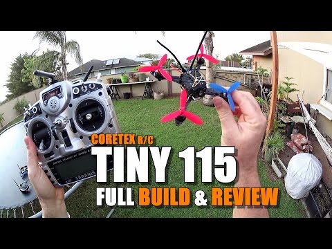 CORETEXr/c TINY 115 + FPV Goggles - Full Review - [Unbox / Build / Flight-Water! Test / Pros & Cons] - UCVQWy-DTLpRqnuA17WZkjRQ