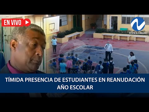 EN VIVO: Tímida presencia de estudiantes en reanudación año escolar