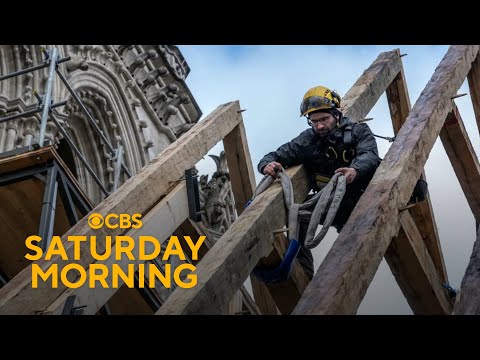 Meet the American craftsman helping rebuild France's Notre Dame
cathedral
