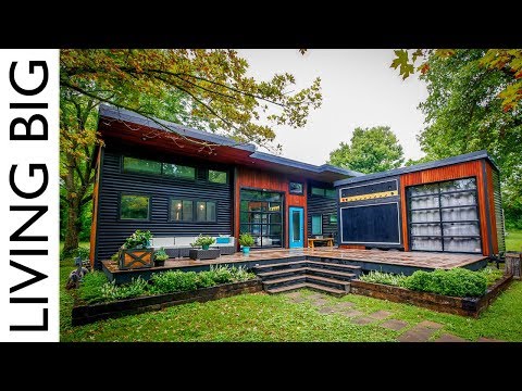 Musician's Incredible Modern Tiny House & Mobile Music Studio - UCoNTMWgGuXtGPLv9UeJZwBw