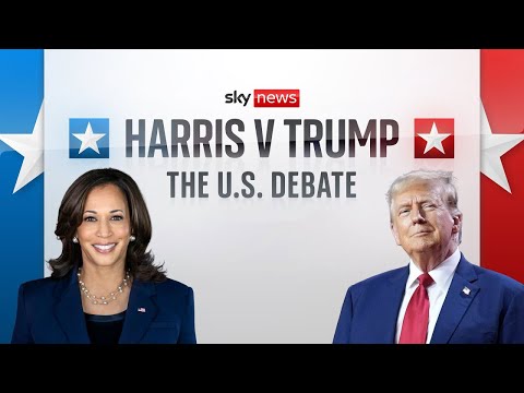 Watch live: Trump V Harris - The US Election Debate │ September 10