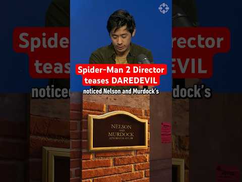 Spider-Man 2 director is SPEECHLESS when asked about Daredevil. #spiderman2ps5 #spiderman #daredevil