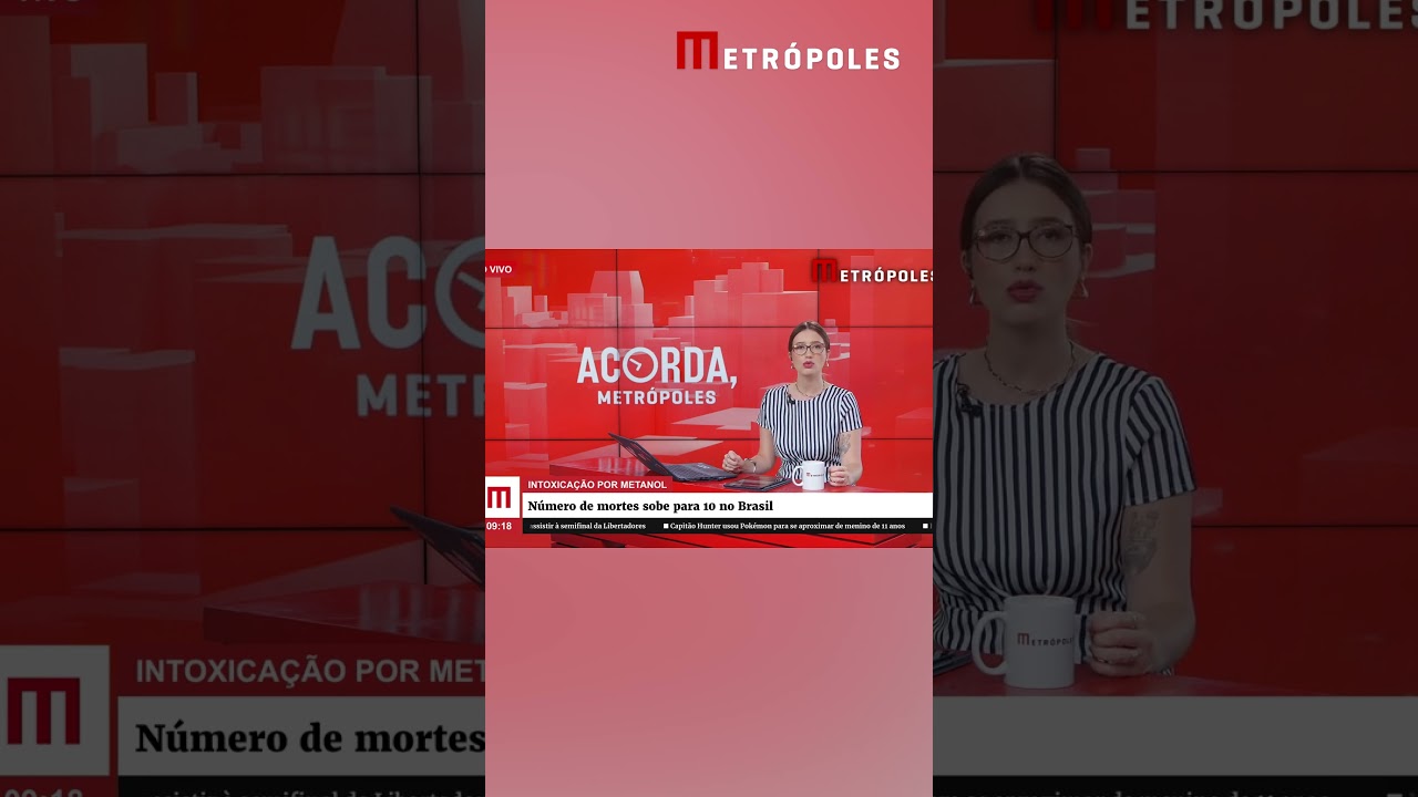 Número de mortes por intoxicação de metanol sobe para 10 no Brasil
