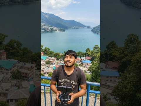 Uttrakhand Nainital village view drone shot #music #trending