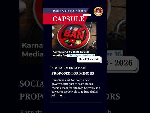 DAILY CURRENT AFFAIRS CAPSULE MAR 07, 2026