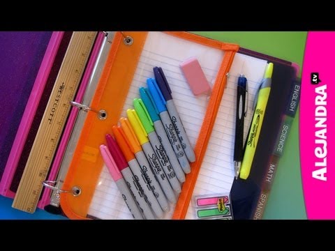 Back to School Organization: How to Organize Your Binder & Supplies - UCcvu0uB6SzugED_5FEC7Z0Q