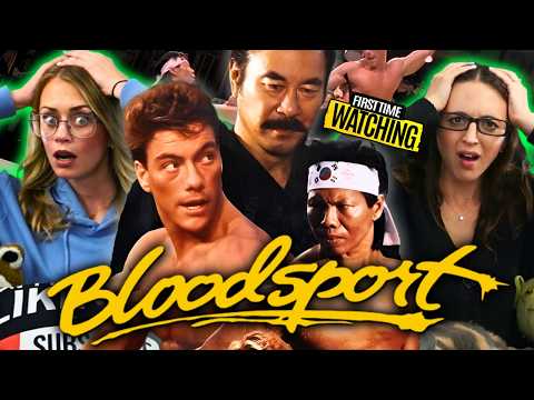 BLOODSPORT ! MOVIE REACTION | First Time Watching (1988) Jean-Claude Van Damme is 🔥 Kumite !