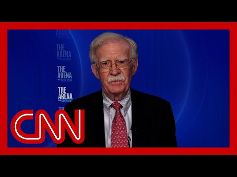 John Bolton reacts to news of Trump officials texting war plans to reporter