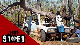 Trashed 4WD rescued after cyclone | Black As - Season 1 Episode 1