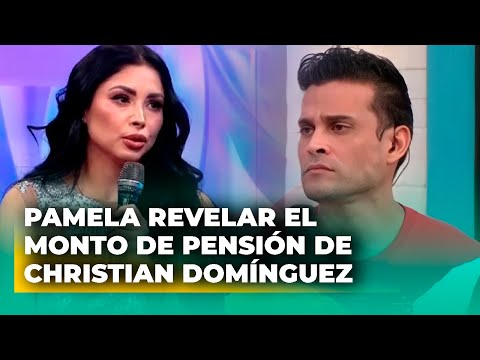 Pamela Franco deja en SHOCK al revelar el MONTO de pensión que Christian Domínguez le pasa a su hija