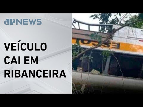 Acidente com ônibus escolar deixa 18 mortos em Alagoas