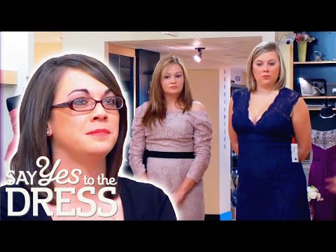 Video: Bride's Dream Dress Is Way Above Her Bridesmaid's Budget! | Say Yes To The Dress Bridesmaids