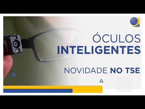 Novidade: óculos com inteligência artificial no TSE