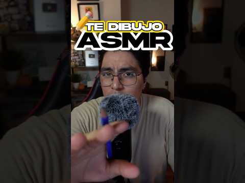 ASMR Te dibujo la cara 🖋 🎨| ASMR Short #asmr #asmrsounds