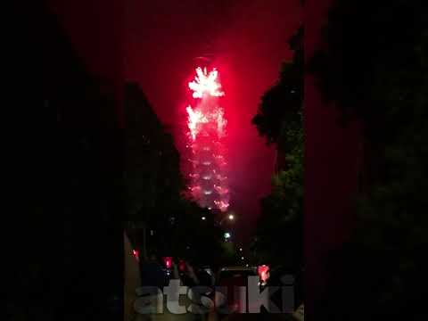 2024 Happy New Year in Taipei 101- Fireworks show