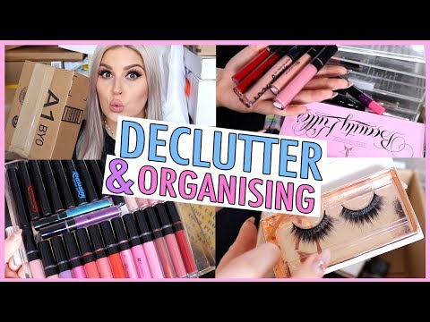 New Makeup  ? ORGANIZE AND DECLUTTER MY MAKEUP COLLECTION! ?