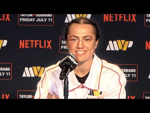 Ellie Scotney vs. Yamileth Mercado • FULL POST FIGHT PRESS CONFERENCE Taylor v Serrano 3